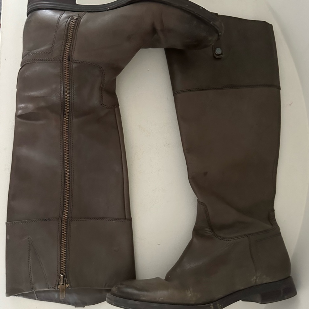 Enzo Angiolini Brown Riding Boots, Size 7.5, Gently Used in Excellent Condition
